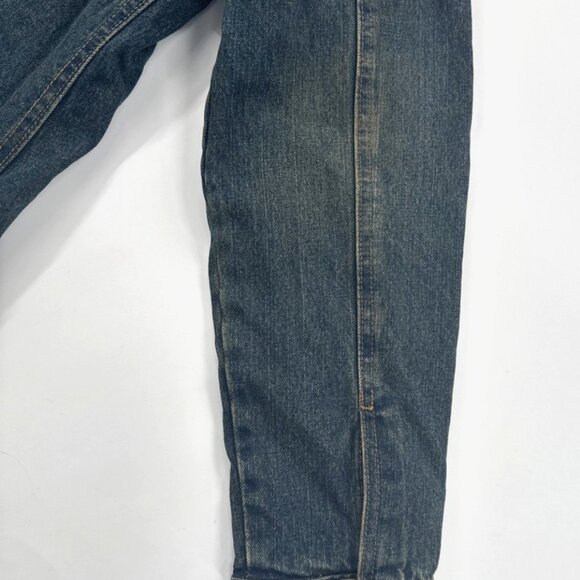 Gap Sherpa Denim Jacket Womens Medium Lined Blue Jean Trucker Cowgirl Distressed - Picture 13 of 16